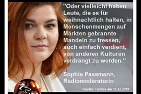 Immagine della petizione: Sofortige Entlassung von Sophie Passmann.
