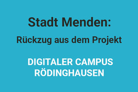 Pilt petitsioonist:Sofortiger Rückzug der Stadt Menden aus dem Projekt „Digitaler Campus Rödinghausen“ zur Regionale 20