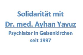Снимка на петицията:Solidarität mit Dr. Yavuz