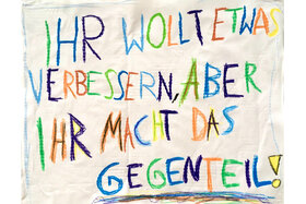 Kuva vetoomuksesta:SOS Schule! Mehr Mittel im Wiener Pflichtschulbereich für ALLE Schulen!
