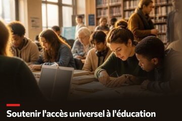 Imazh i peticionit Soutenir l'accès universel à l'éducation