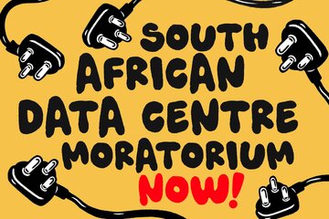 Imagen de la petición South African Data Centre MORATORIUM now!