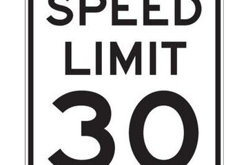 Bild der Petition Speed Limit Signs on Western Ave!