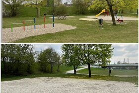 Image of the petition: Spielplatz an der Westbahn neben der Traisen muss zurückkommen!