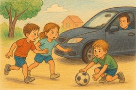 Bild der Petition: Spielplatz statt Parkplatz - Keine Parkplätze auf dem Kita-Spielplatz!