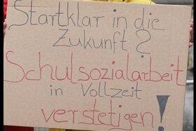 Foto della petizione:Stellen für Schulsozialarbeiter jetzt sichern!