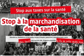 Afbeelding van de petitie Stop à la marchandisation de la santé !