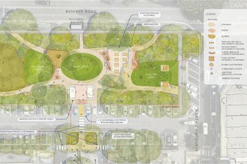 Imagen de la petición Stop Bayside Council building a toilet block and concrete paths on the Beaumaris Concourse Green.