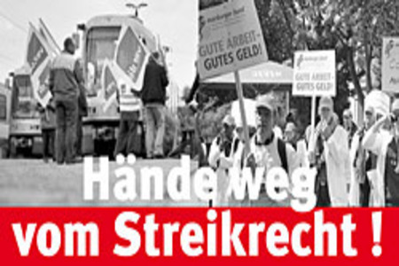 Bild der Petition: Stop des Tarifeinheitsgesetzes - für die Wahrung des Streikrechts
