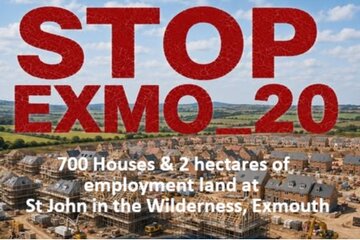 Bild av namninsamlingen Stop Exmo_20! 700 houses proposed on land at St John’s, Exmouth