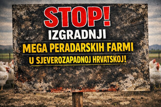 Image of the petition Stop! Izgradnji Mega Peradarskih Farmi U Sjeverozapadnoj Hrvatskoj!