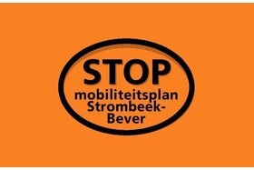 Foto van de petitie:Stop mobiliteitsplan in Strombeek-Bever