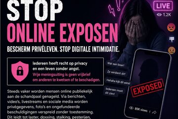 Afbeelding van de petitie Stop online exposen, intimidatie en het verspreiden van privégegevens