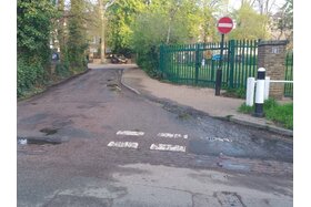 Image of the petition: STOP THAMES Water leaking from our roads NOW