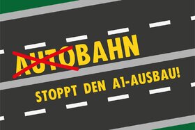 Obrázek petice:Stopp Autobahnausbau