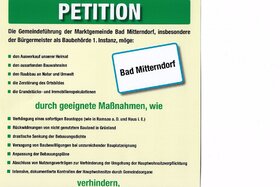 Bild der Petition: Stopp der Bauflut in Bad Mitterndorf / Tauplitz