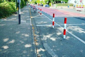 Bild der Petition: Stopp der Poller und Fahrradständer Installationen auf Kosten der Parkplatzsituation FFM Nordend!