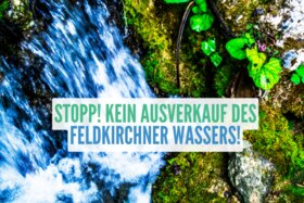 Φωτογραφία της αναφοράς:Stopp: Kein Ausverkauf des Feldkirchner Wassers!