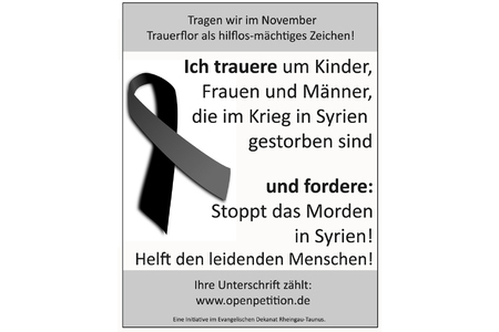 Bild der Petition: Stop the killings in Syria