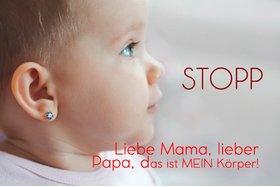 Bild der Petition: Stoppt das Stechen von Ohrlöchern bei Babys und Kleinkindern!