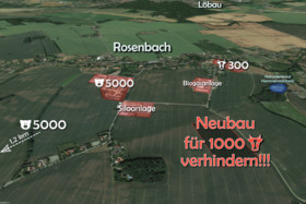 Poza petiției:Stoppt den Bau: Keine neuen Kuhställe in Rosenbach für knapp 1.000 Tiere