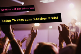 Bild der Petition: Stoppt den Preiswahnsinn: Keine Abzocke mit sog. Platin/Top Seats-Tickets von Ticketmaster & Co.!