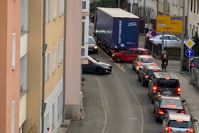 Φωτογραφία της αναφοράς:Stoppt den Verkehrsversuch in der Camsdorfer Straße!
