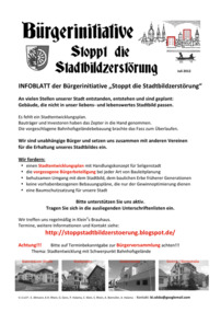 Slika peticije:Stoppt die Stadtbildzerstörung in Seligenstadt