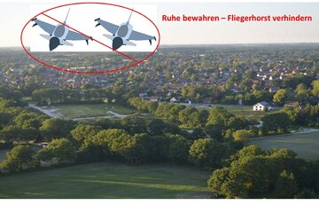 Bild der Petition Stoppt die Wiederinbetriebnahme des Fliegerhorstes Jever!