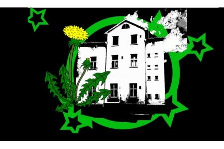 Kép a petícióról:Appell: Strafantrag wegen Hausfriedensbruch gegen die Instandbesetzer*innen der Villa Rühl zurückziehen!