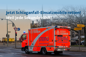 Foto della petizione:Stroke-Einsatz-Mobile (STEMO) der Berliner Feuerwehr erhalten!