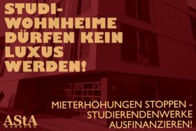 Picture of the petition:Studi-Wohnheime dürfen kein Luxus werden!