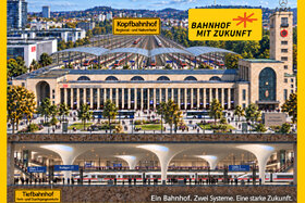 Bild der Petition: Stuttgart 21- Schluss mit Tunnelblick! Es braucht zusätzlich den modernisierten Kopfbahnhof