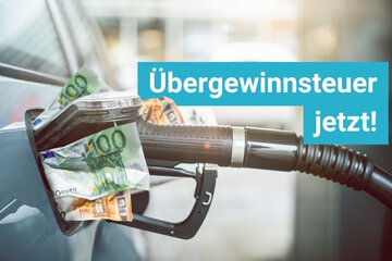 Image de la pétition Tanken teurer, Ölkonzerne reicher: Übergewinnsteuer bei Krisenprofiteuren!
