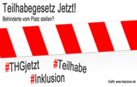 Picture of the petition:Teilhabegesetz JETZT!!!-2