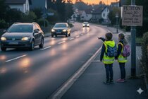 Bild der Petition Tempo 30 für mehr Sicherheit und Ruhe in Unterkirchberg