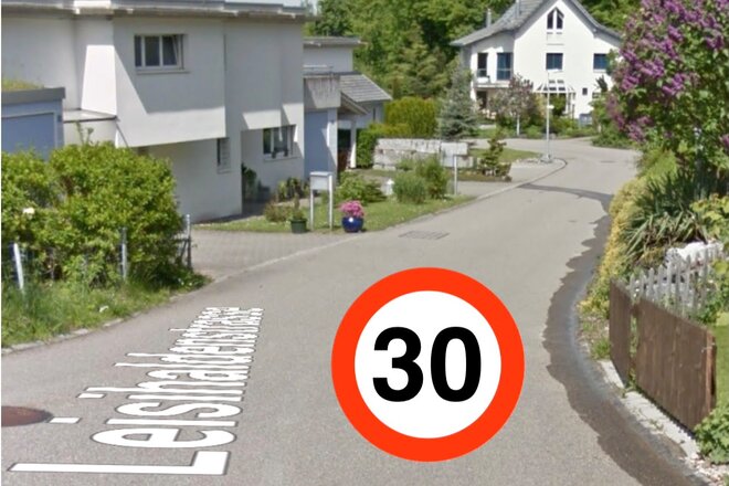 Tempo 30 für unsere Quartierstraße – Sicherheit für Kinder, Familien und Tiere dilekçesinin görüntüsü