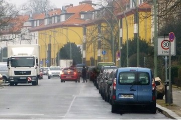 Bild der Petition Tempo-Stopper für Hufeisensiedlung  gefordert
