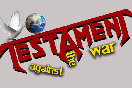 Picture of the petition:Appeal: Testament against the war!