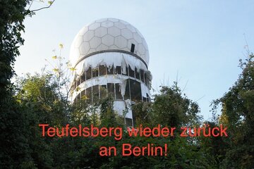 Bild der Petition Teufelsberg wieder zurück an Berlin!