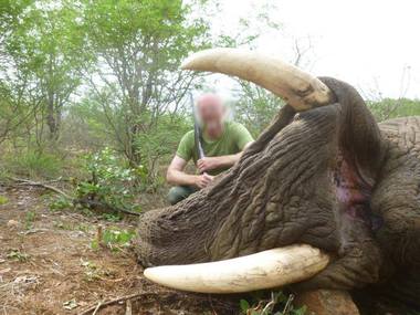 Peticijos nuotrauka:Udo Wedekind, Beamter des Thüringer Umweltministeriums, muss wegen Elefantenjagt aus dem Amt