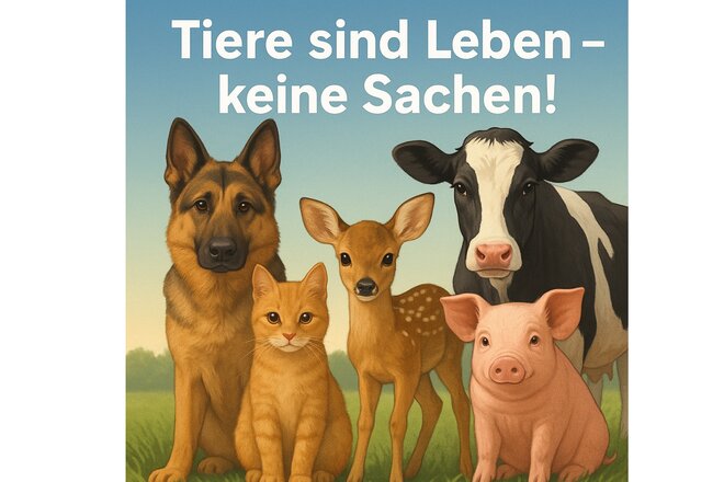 Image of the petition Tiere sind keine Sachen – Für ein Ende der Tierquälerei in Deutschland