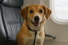 Picture of the petition:Tiergerecht fliegen – Unser Hund ist kein Gepäckstück!