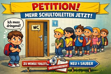 Immagine della petizione Toilettennot in der CKG