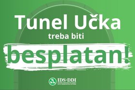 Poza petiției:Tunel Učka treba biti besplatan!