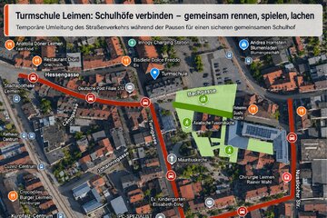 Image of the petition Turmschule Leimen: Schulhöfe verbinden – gemeinsam rennen, spielen, lachen