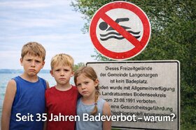 Bild der Petition: Über 35 Jahre Badeverbot in Langenargen – wir fordern endlich wirksame Lösungen
