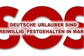 Billede af andragendet Über 600 Deutsche Touristen und Studenten sind noch in Marokko gestrandet