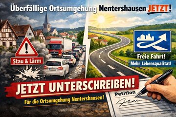Bild der Petition Überfällige Ortsumgehung Nentershausen /Westerwald