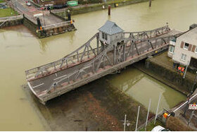 Foto da petição:Übergang Deutzer Drehbrücke